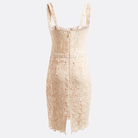 NWT! $280 Marciano Elegant Luca Lace Corset Dress in Soft Peach Size 8 - Picture 3 of 10
